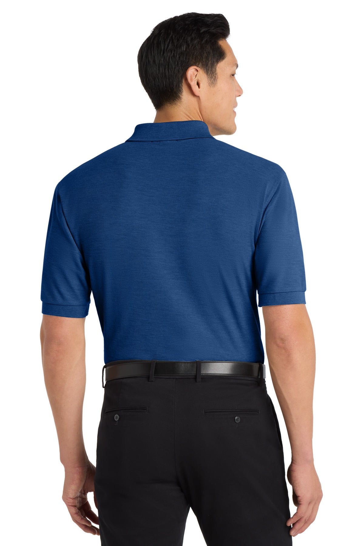Port Authority Silk Touch Polo K500 - Royal - back
