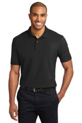 Port Authority Stain-Release Polo. K510 - Black - front