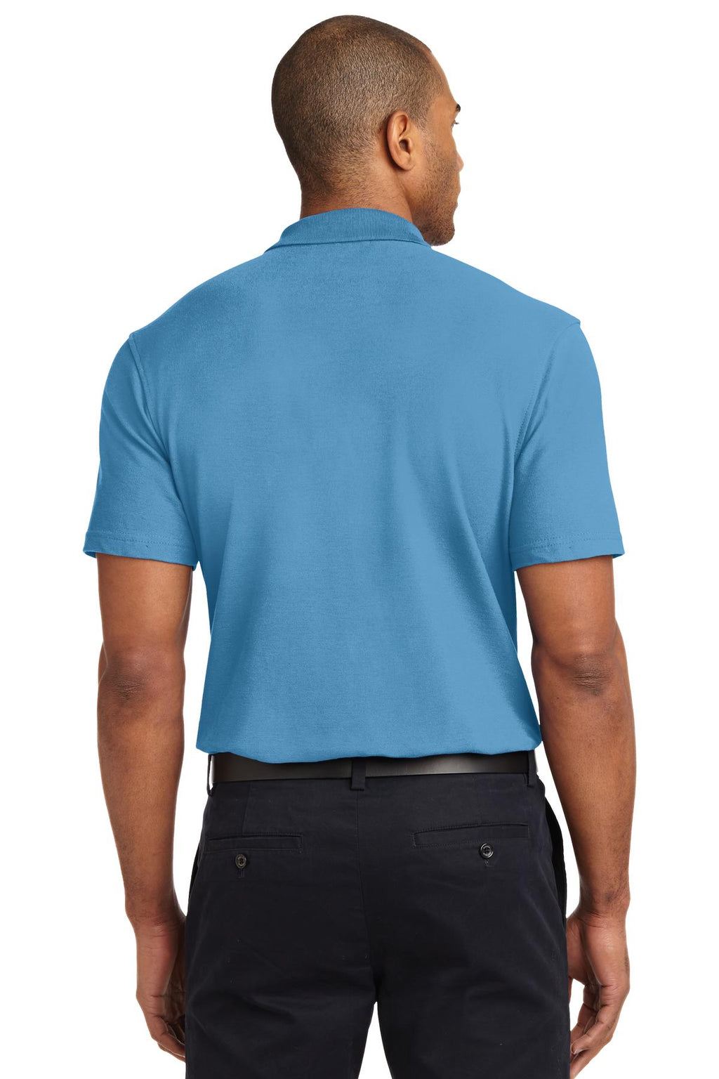 Port Authority Stain-Release Polo. K510 - Celadon Blue - back