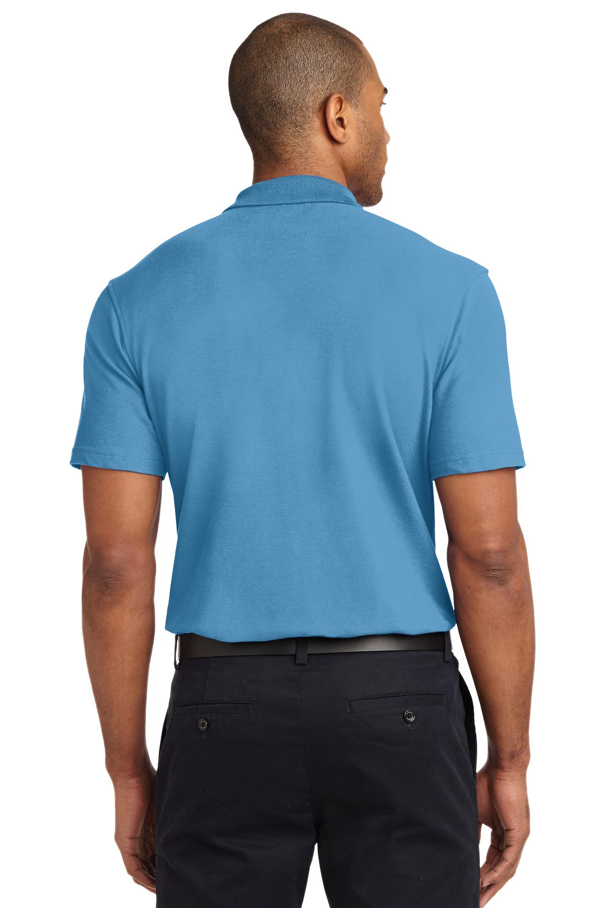 Port Authority Stain-Release Polo. K510 - Celadon Blue - back