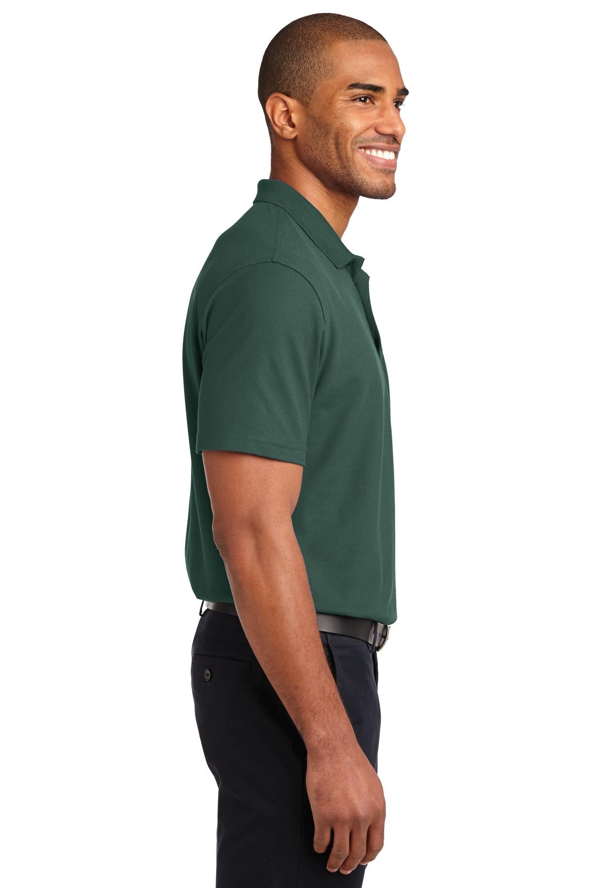 Port Authority Stain-Release Polo. K510 - Dark Green - side