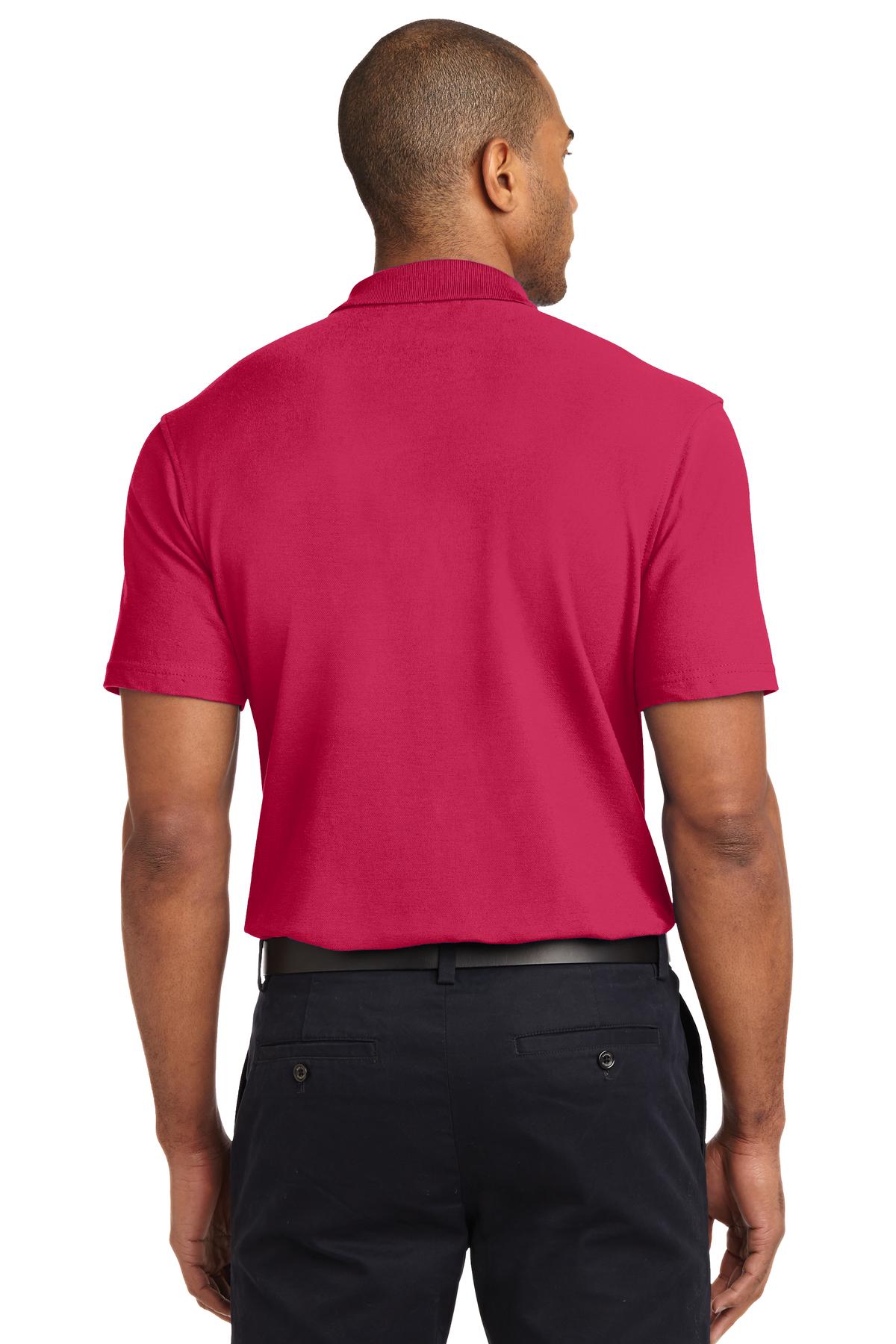 Port Authority Stain-Release Polo. K510 - Red - back