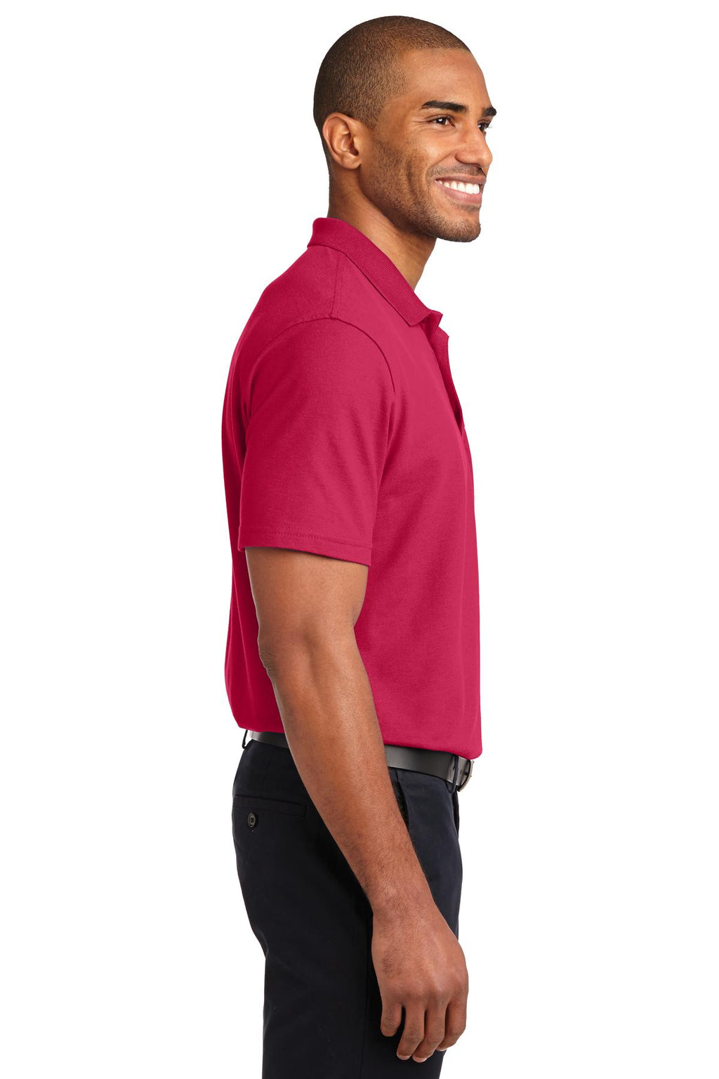 Port Authority Stain-Release Polo. K510 - Red - side