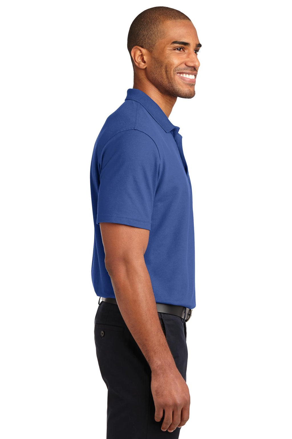 Port Authority Stain-Release Polo. K510 - Royal - side
