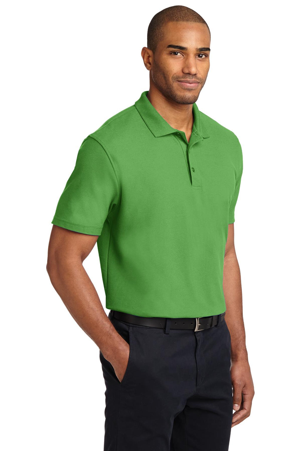 Port Authority Stain-Release Polo. K510 - Vine Green - three_q