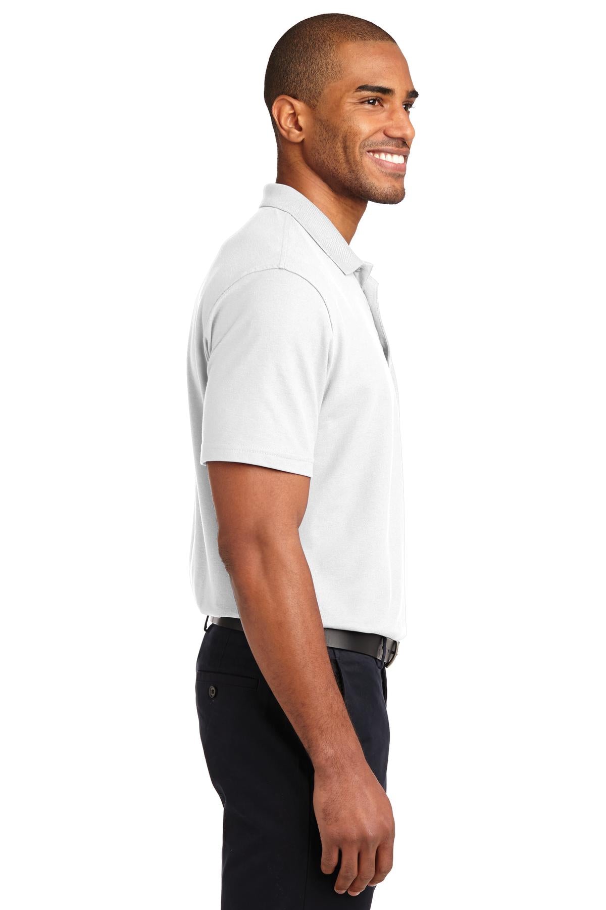 Port Authority Stain-Release Polo. K510 - White - side