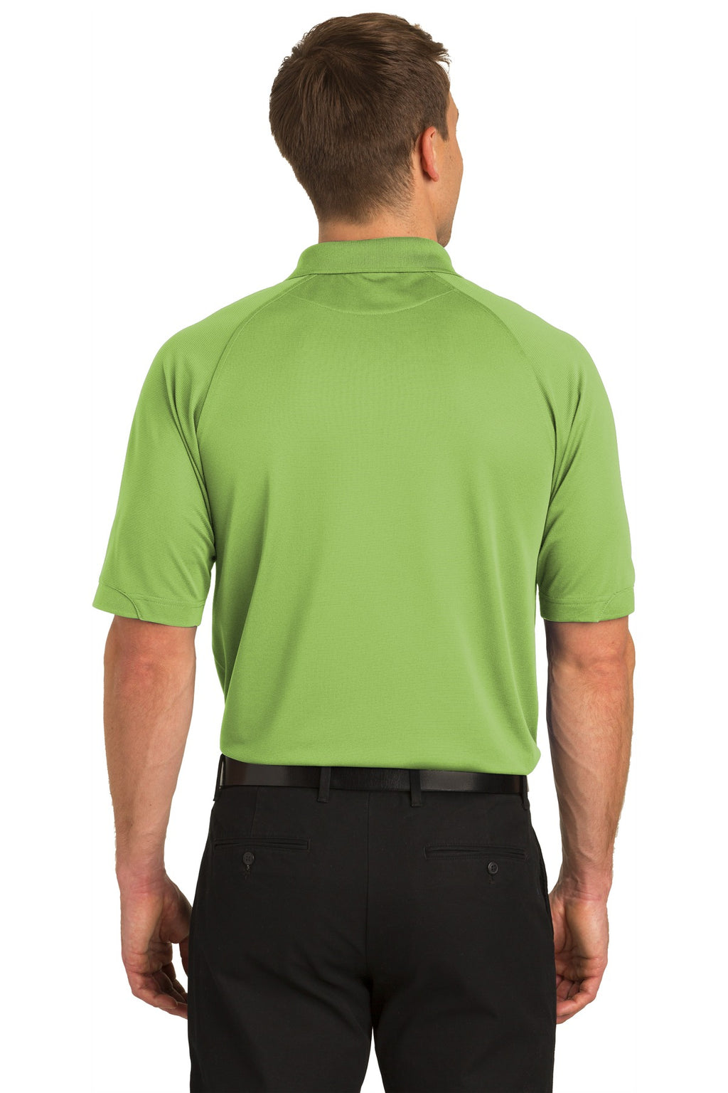 Port Authority Dry Zone Ottoman Polo. K525 - Green Oasis - back