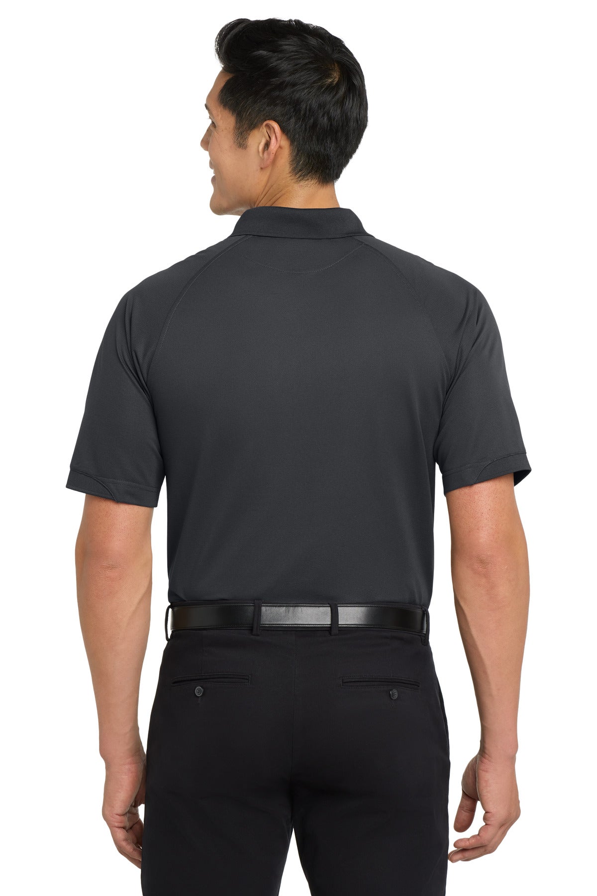 Port Authority Dry Zone Ottoman Polo. K525 - Iron Grey - back