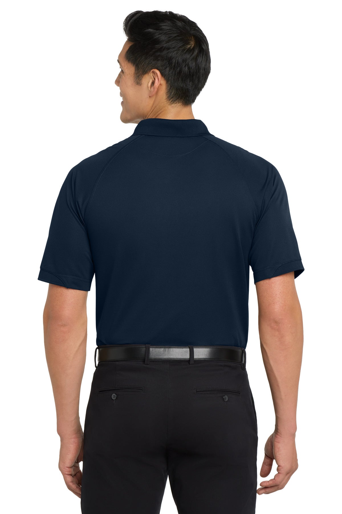 Port Authority Dry Zone Ottoman Polo. K525 - Navy - back