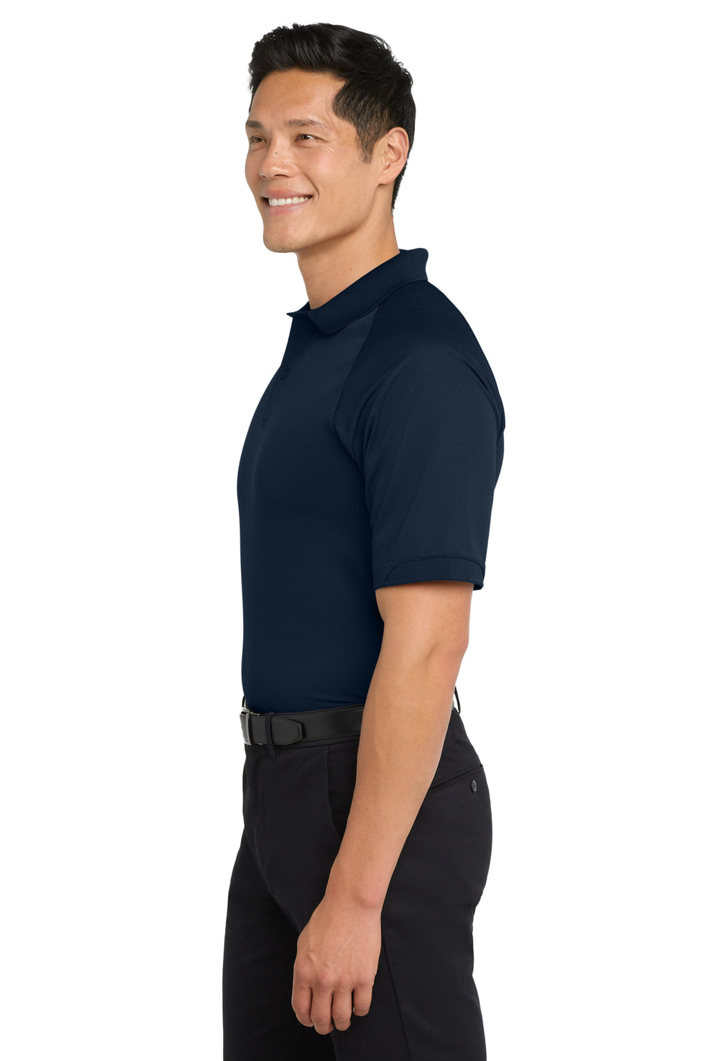 Port Authority Dry Zone Ottoman Polo. K525 - Navy - side