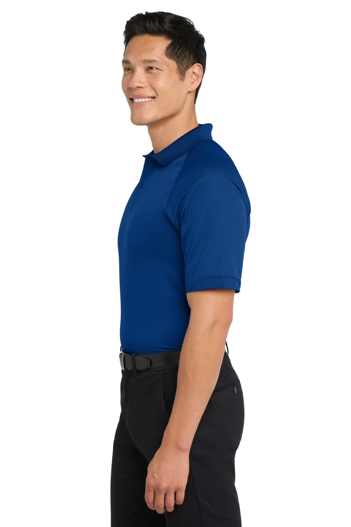 Port Authority Dry Zone Ottoman Polo. K525 - Royal - side