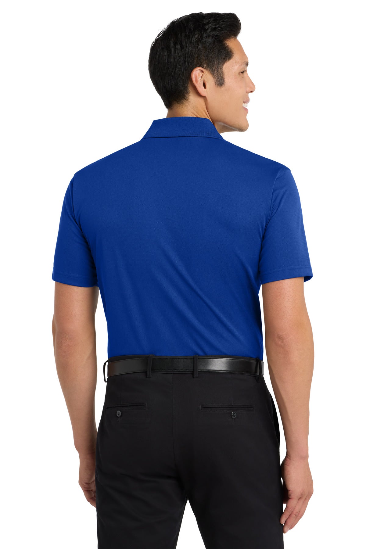 Port Authority Tech Pique Polo. K527 - Bright Royal - back