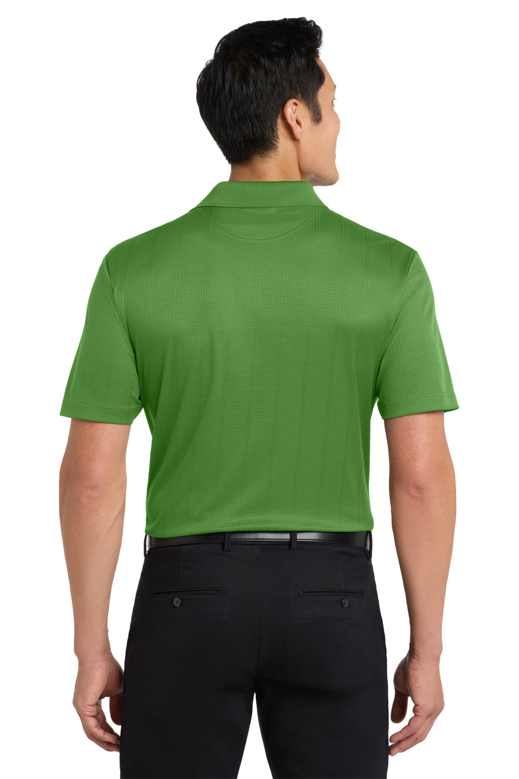 Port Authority Performance Fine Jacquard Polo. K528 - Vine Green - back