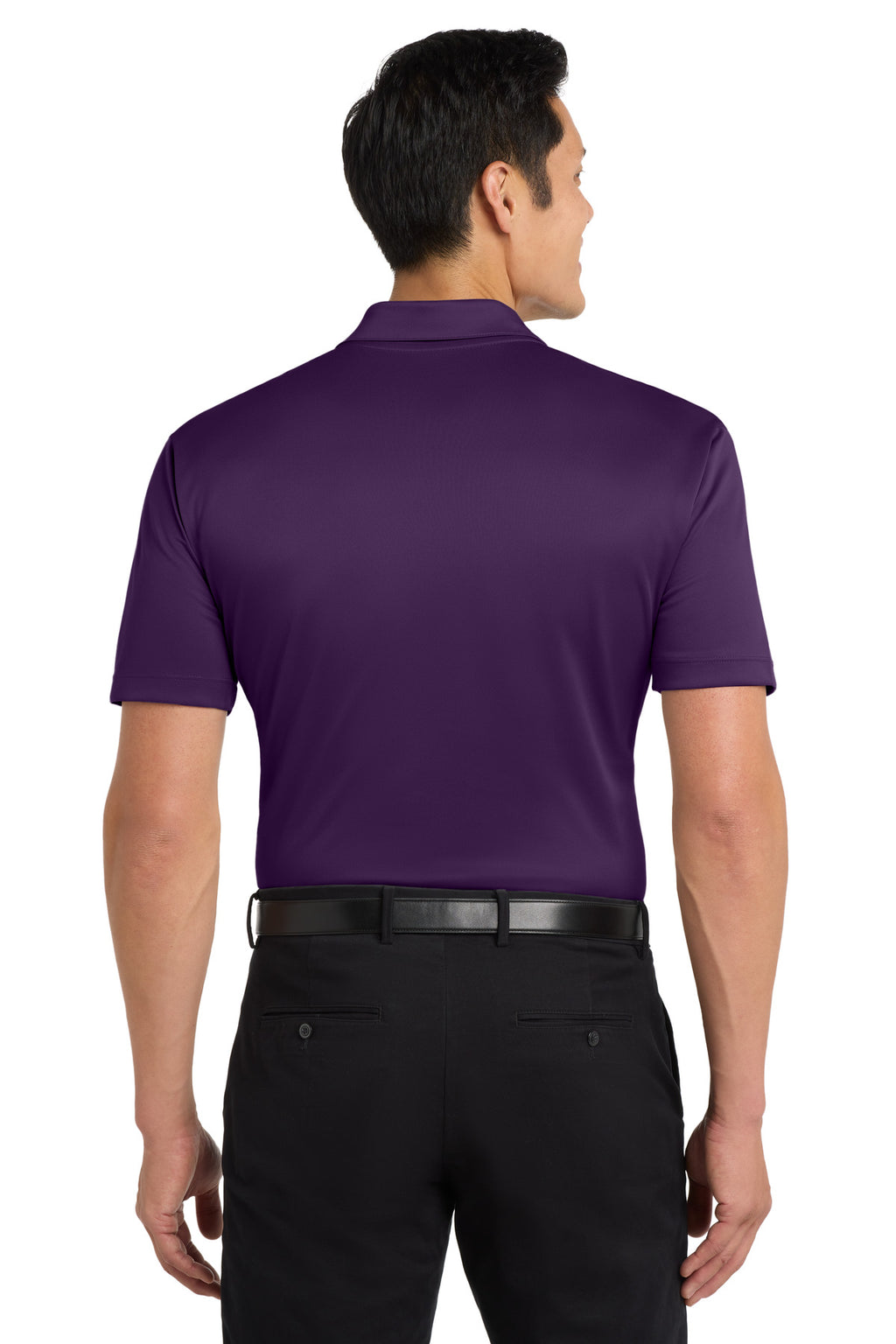 Port Authority Silk Touch Performance Polo. K540 - Bright Purple - back