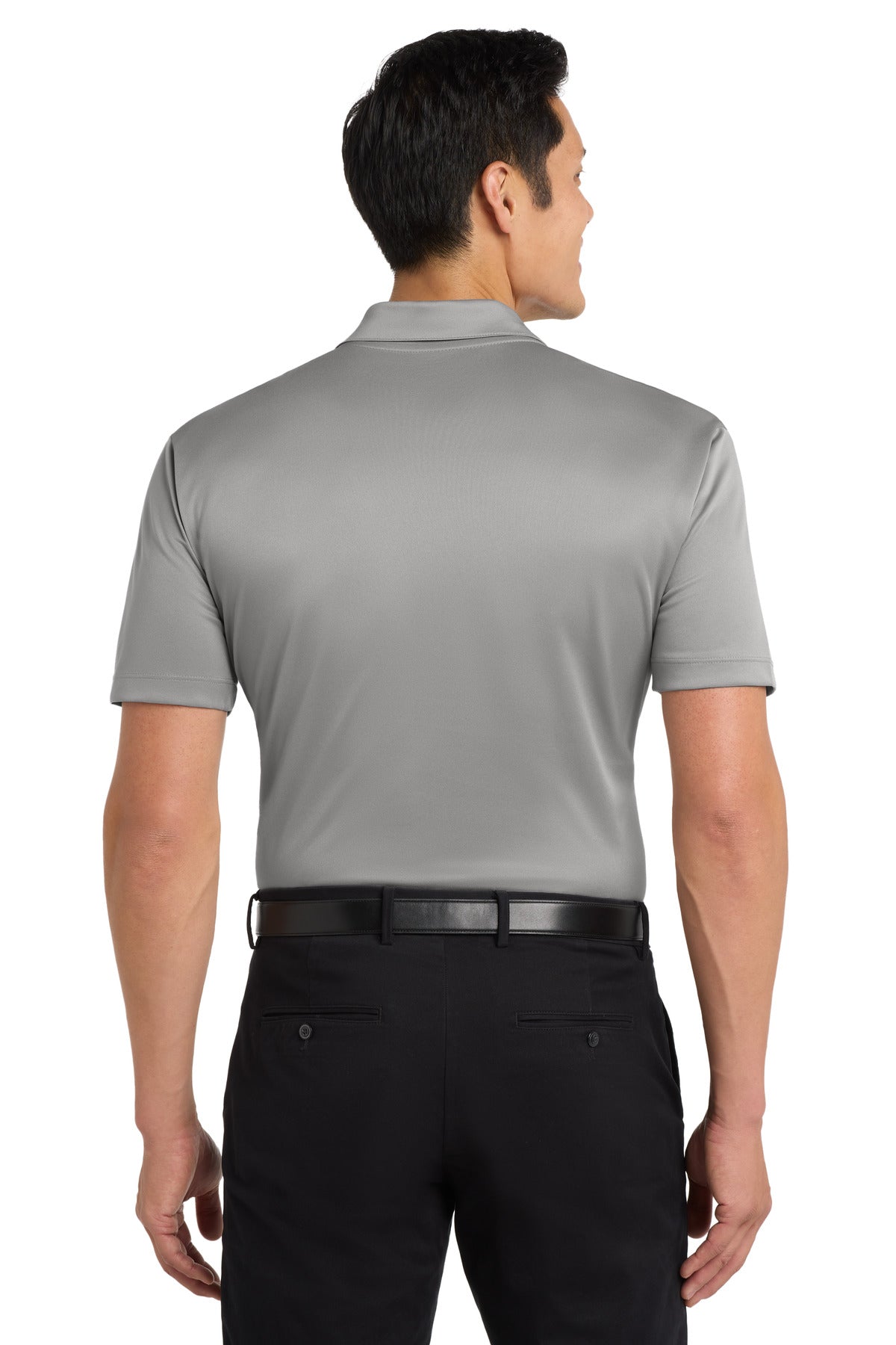 Port Authority Silk Touch Performance Polo. K540 - Gusty Grey - back