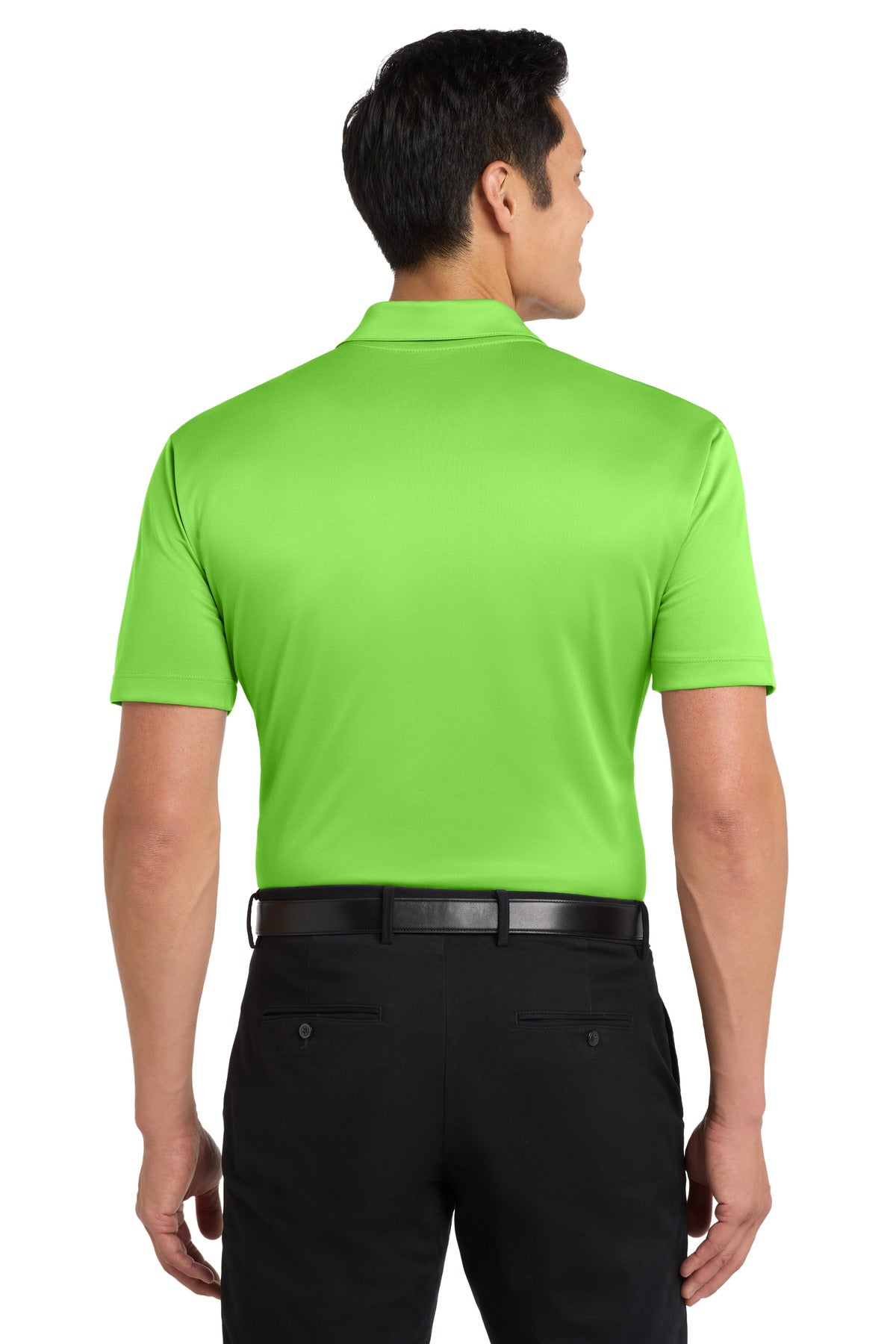 Port Authority Silk Touch Performance Polo. K540 - Lime - back