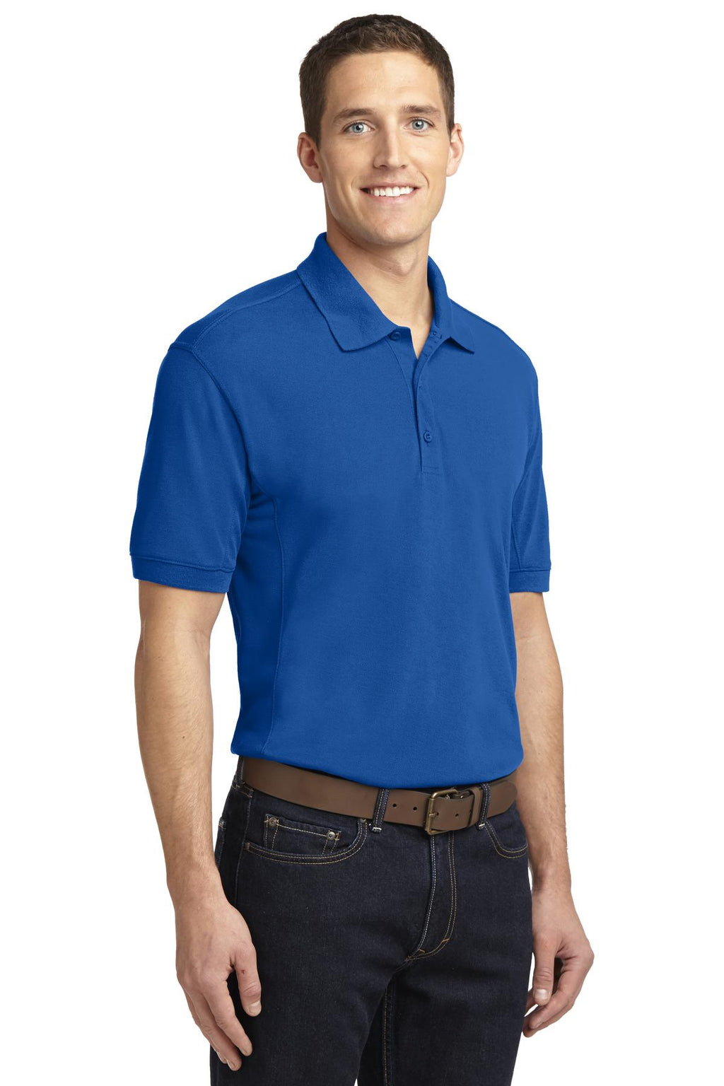 DISCONTINUED Port Authority 5-in-1 Performance Pique Polo. K567 - Cobalt Blue - three_q