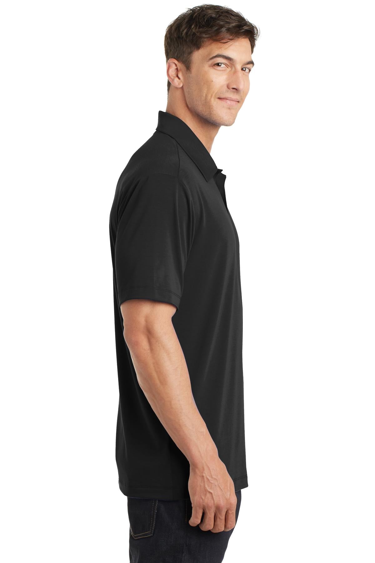 Port Authority Cotton Touch Performance Polo. K568 - Black - side