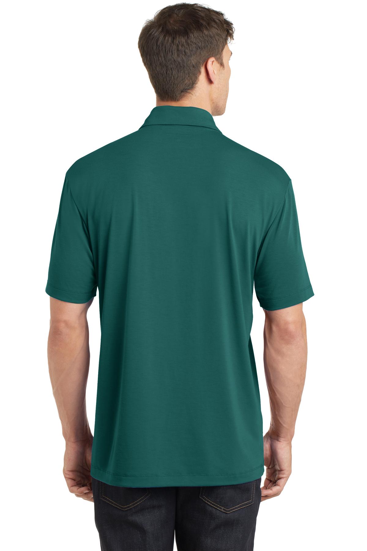Port Authority Cotton Touch Performance Polo. K568 - Lush Green - back