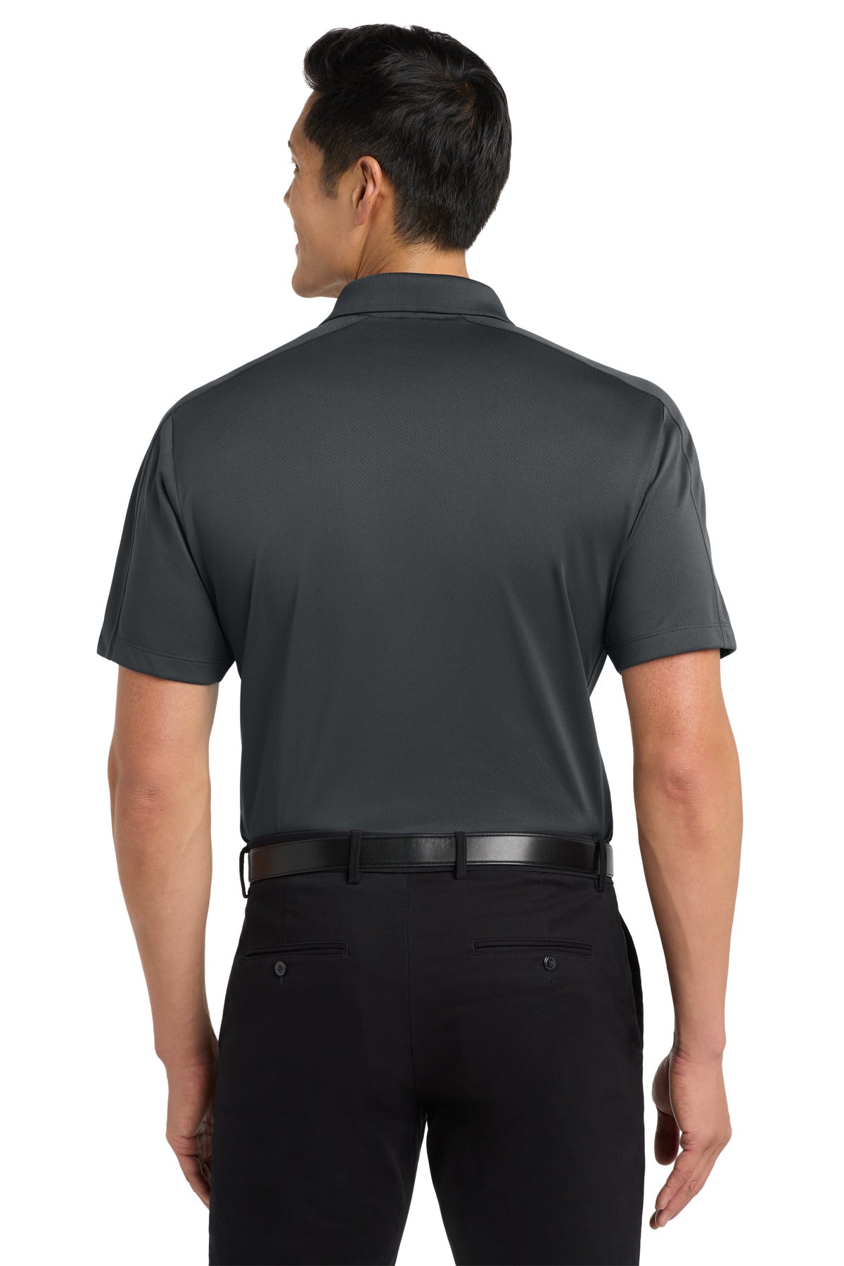 Port Authority Diamond Jacquard Polo. K569 - Graphite - back