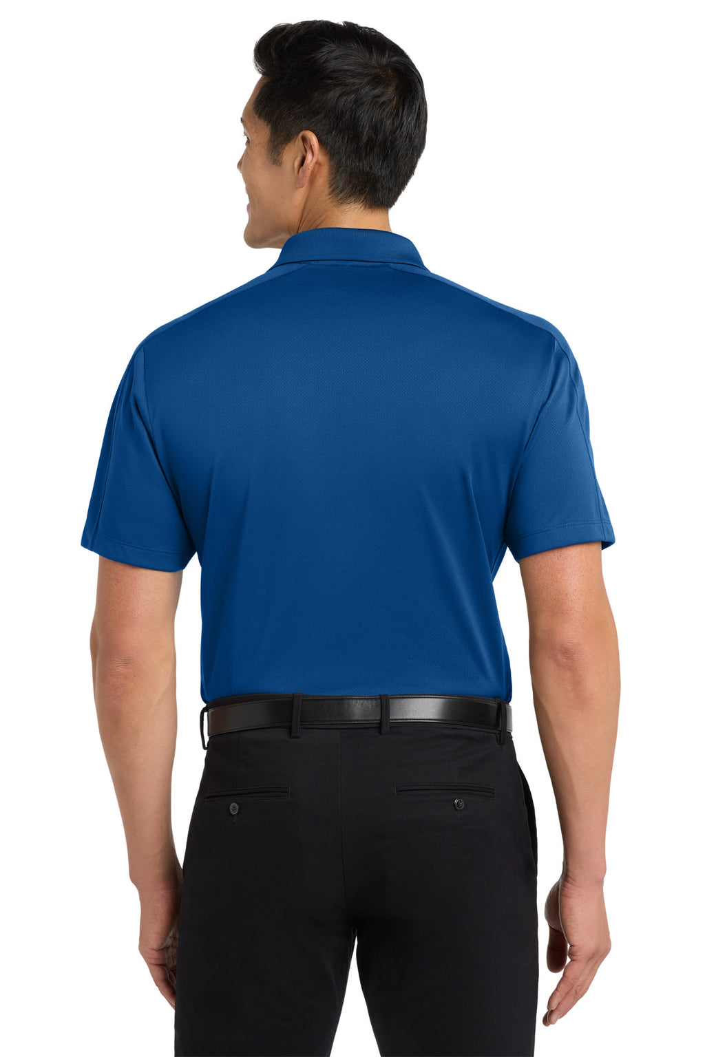 Port Authority Diamond Jacquard Polo. K569 - True Blue - back