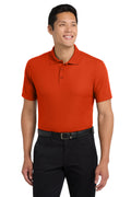 Port Authority Dry Zone Grid Polo. K572 - Autumn Orange - front