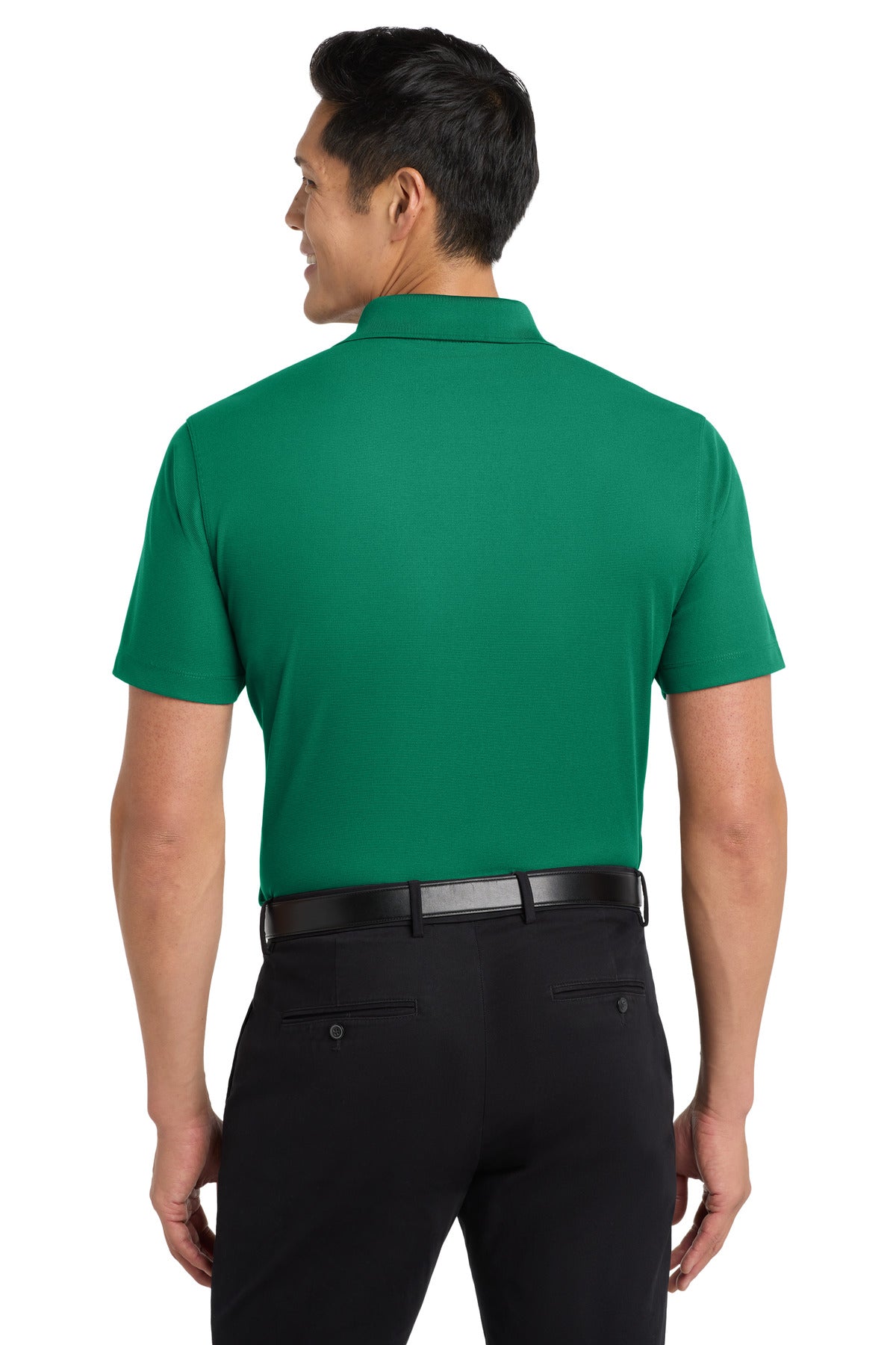 Port Authority Dry Zone Grid Polo. K572 - Jewel Green - back