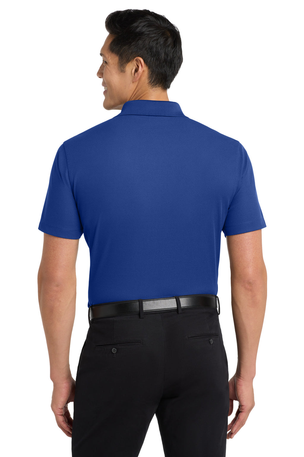 Port Authority Dry Zone Grid Polo. K572 - True Royal - back