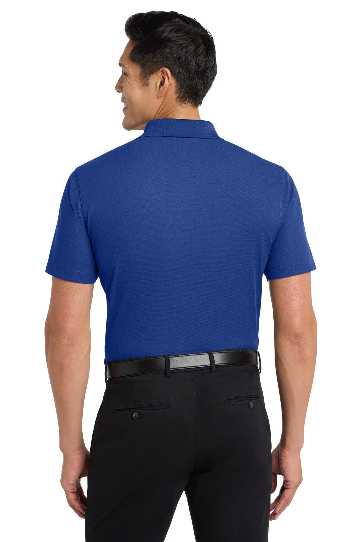 Port Authority Dry Zone Grid Polo. K572 - True Royal - back