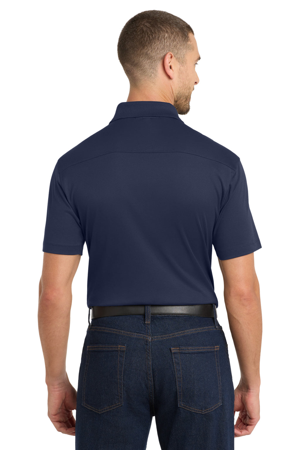 Port Authority Rapid Dry Mesh Polo. K573 - True Navy - back