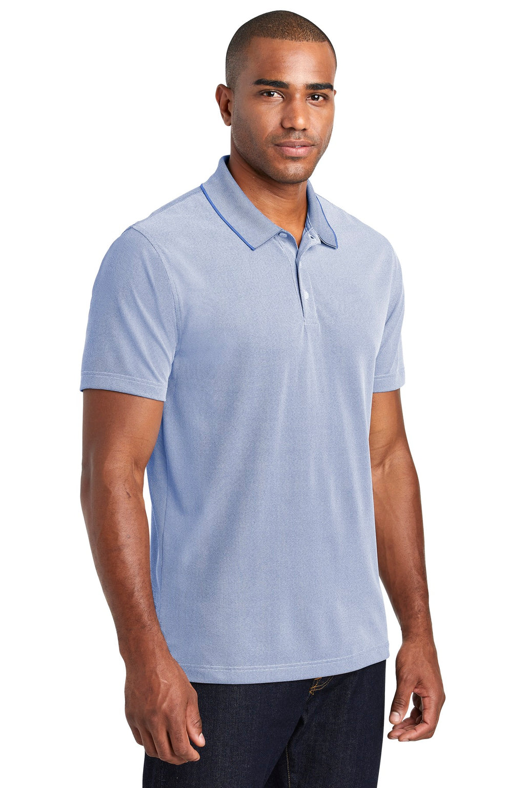 Port Authority Poly Oxford Pique Polo. K582 - True Royal - three_q