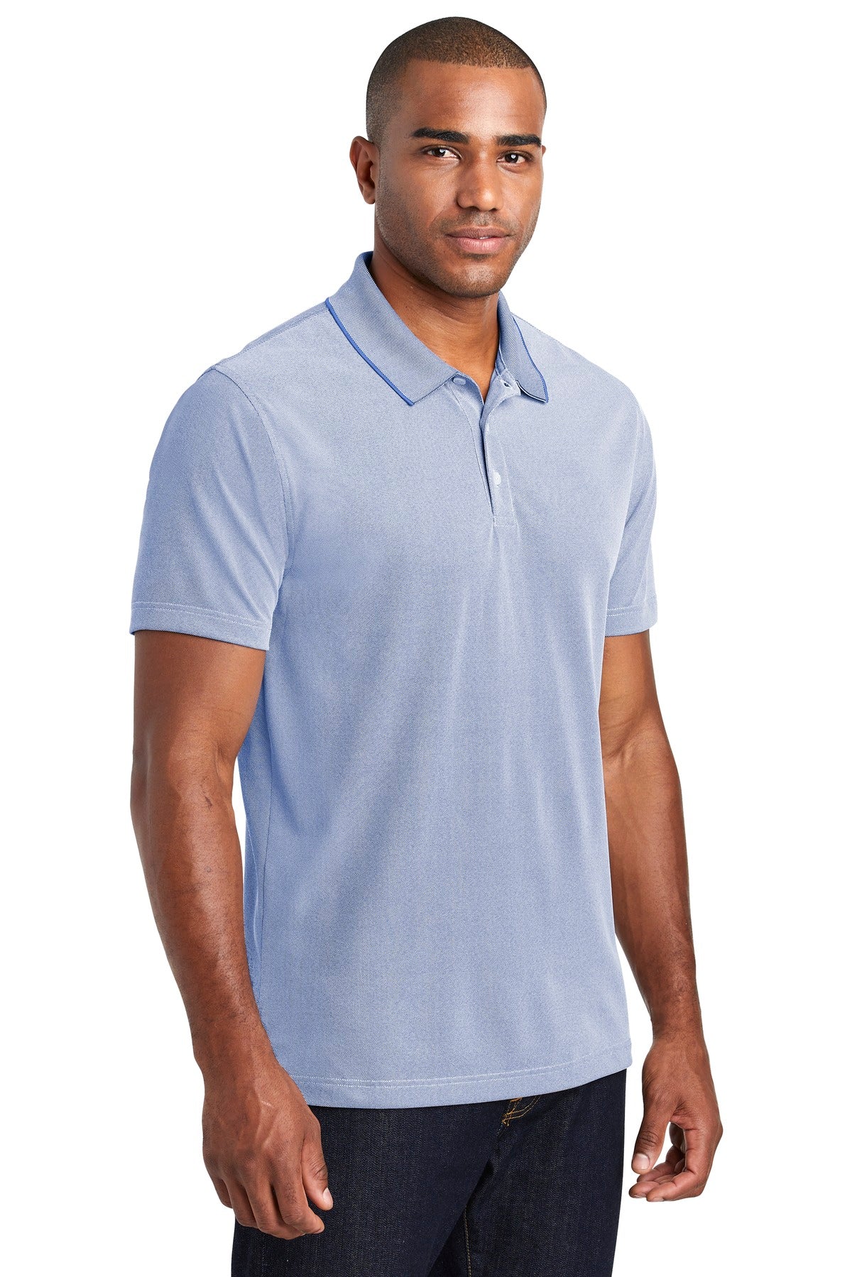 Port Authority Poly Oxford Pique Polo. K582 - True Royal - three_q