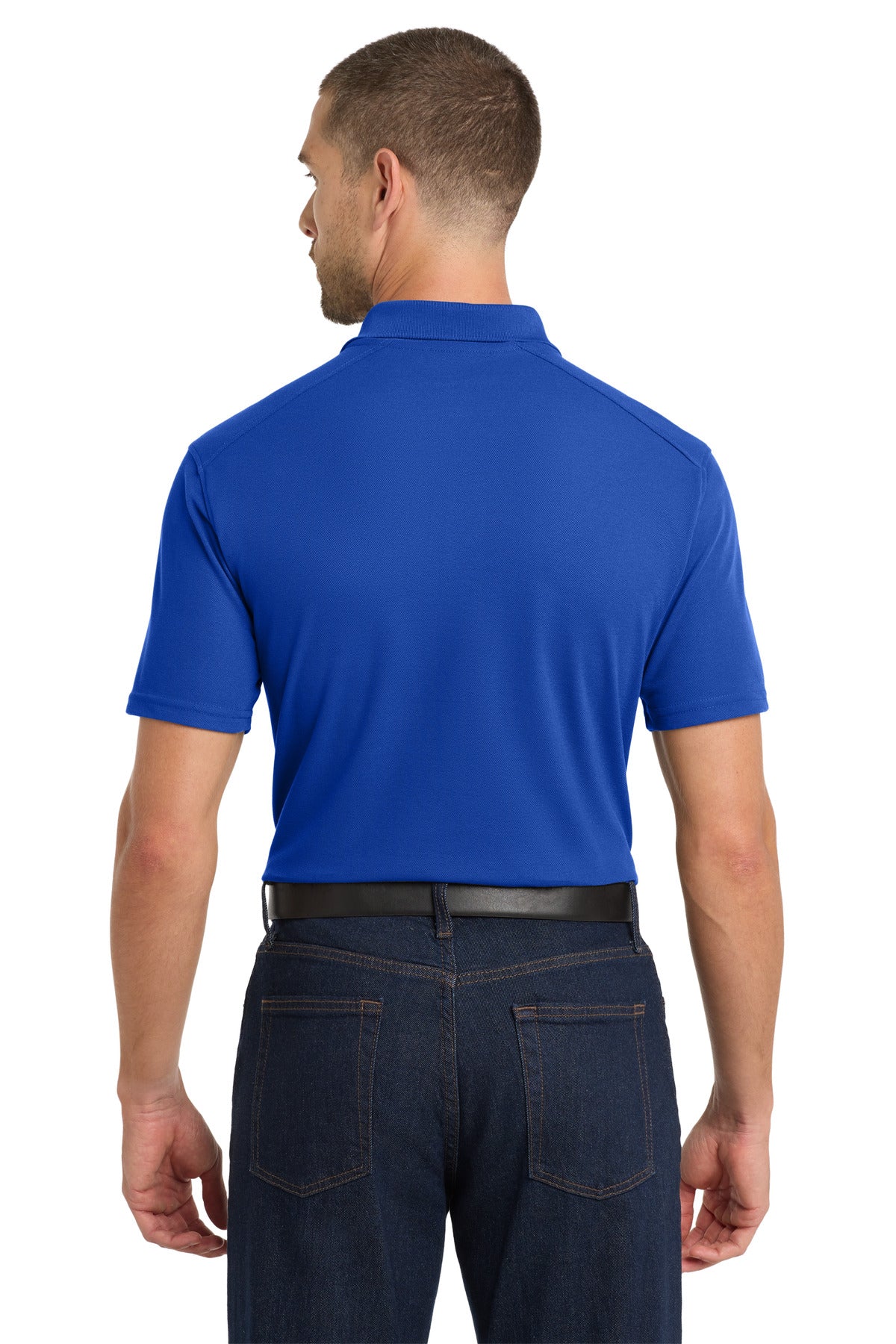 Port Authority EZPerformance Pique Polo. K600 - True Royal - back