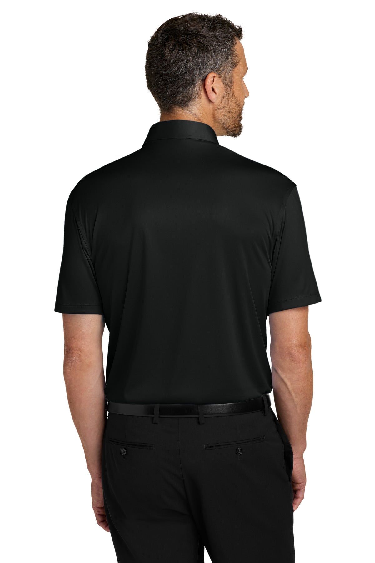 Port Authority Shirt Collar Polo K700 - Deep Black - back