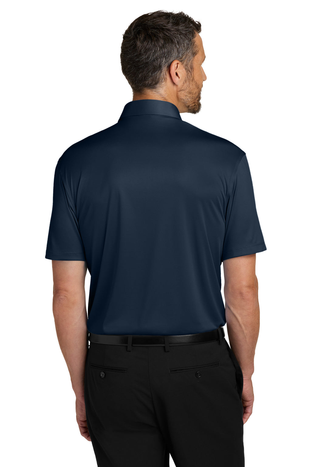 Port Authority Shirt Collar Polo K700 - River Blue Navy - back