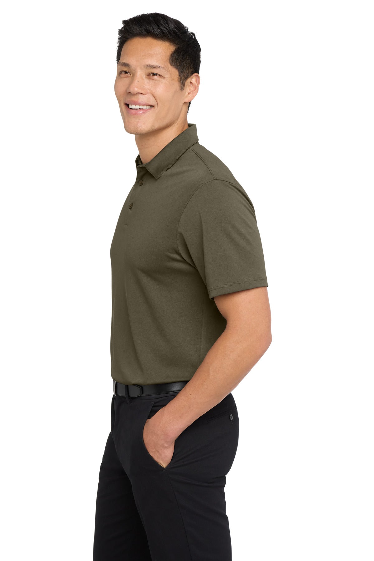 Port Authority UV Choice Pique Polo K750 - Deep Olive - side