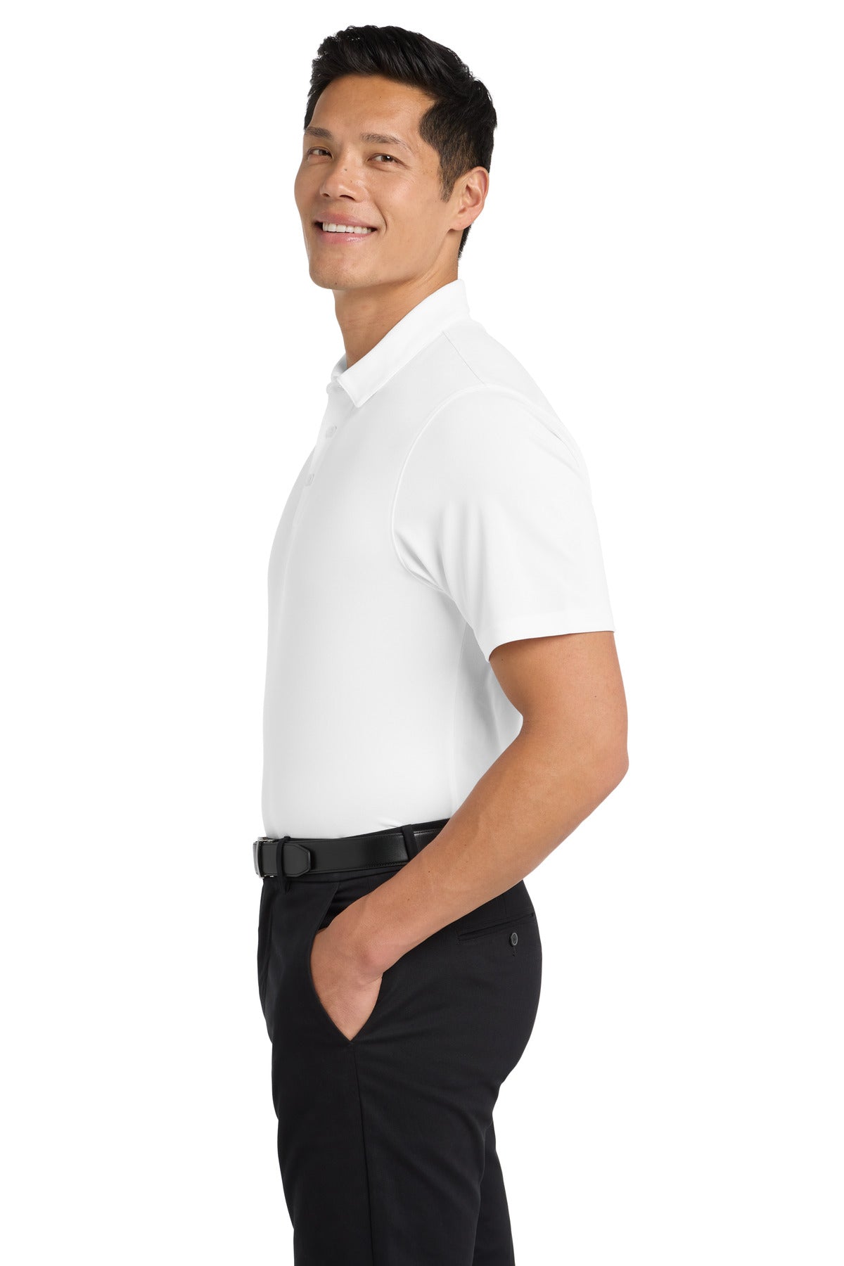Port Authority UV Choice Pique Polo K750 - White - side
