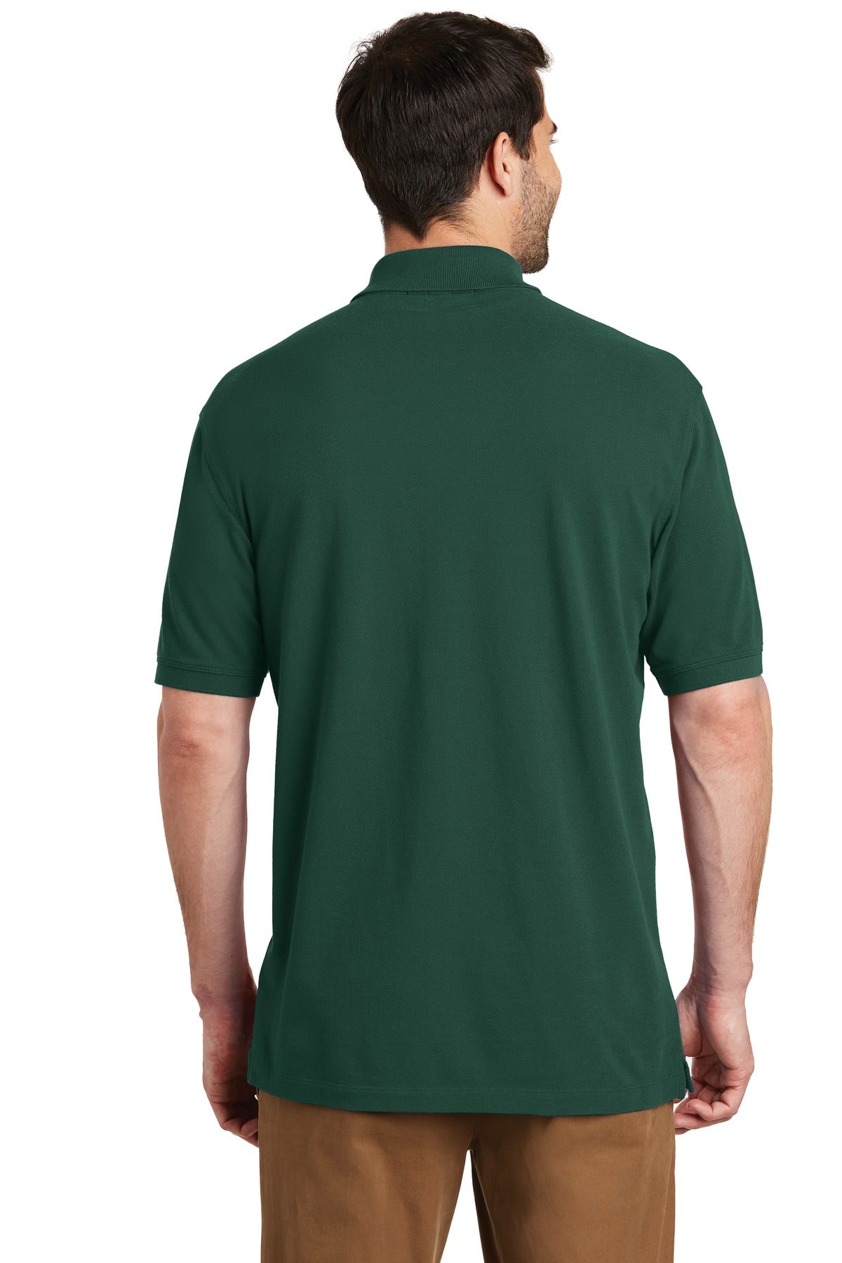 Port Authority EZCotton Polo. K8000 - Green Glen - back
