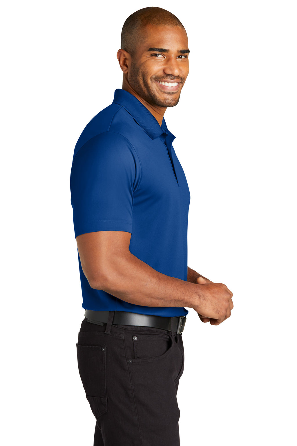 Port Authority C-FREE Performance Polo K863 - True Royal - side