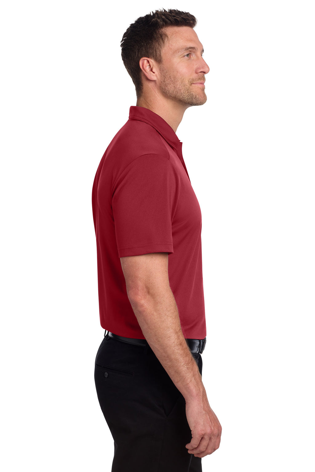 Port Authority C-FREE Snag-Proof Polo K864 - Rich Red - side