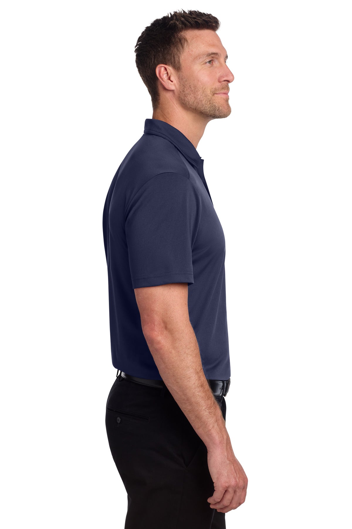 Port Authority C-FREE Snag-Proof Polo K864 - True Navy - side