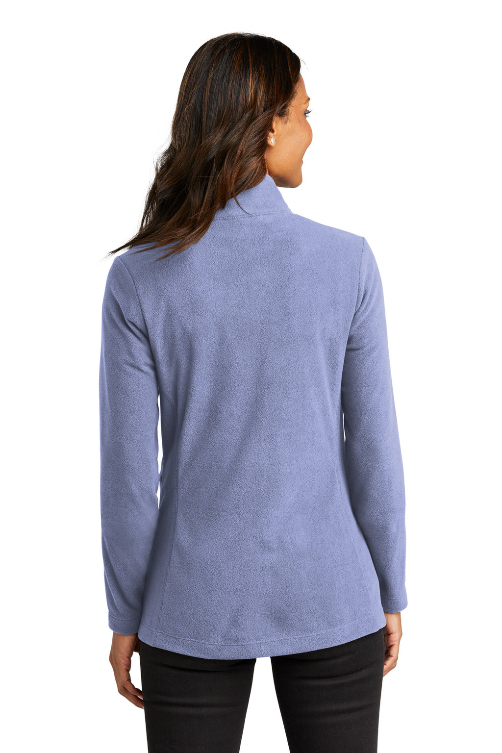Port Authority Women's Accord Microfleece Jacket L151 - Ceil Blue - back