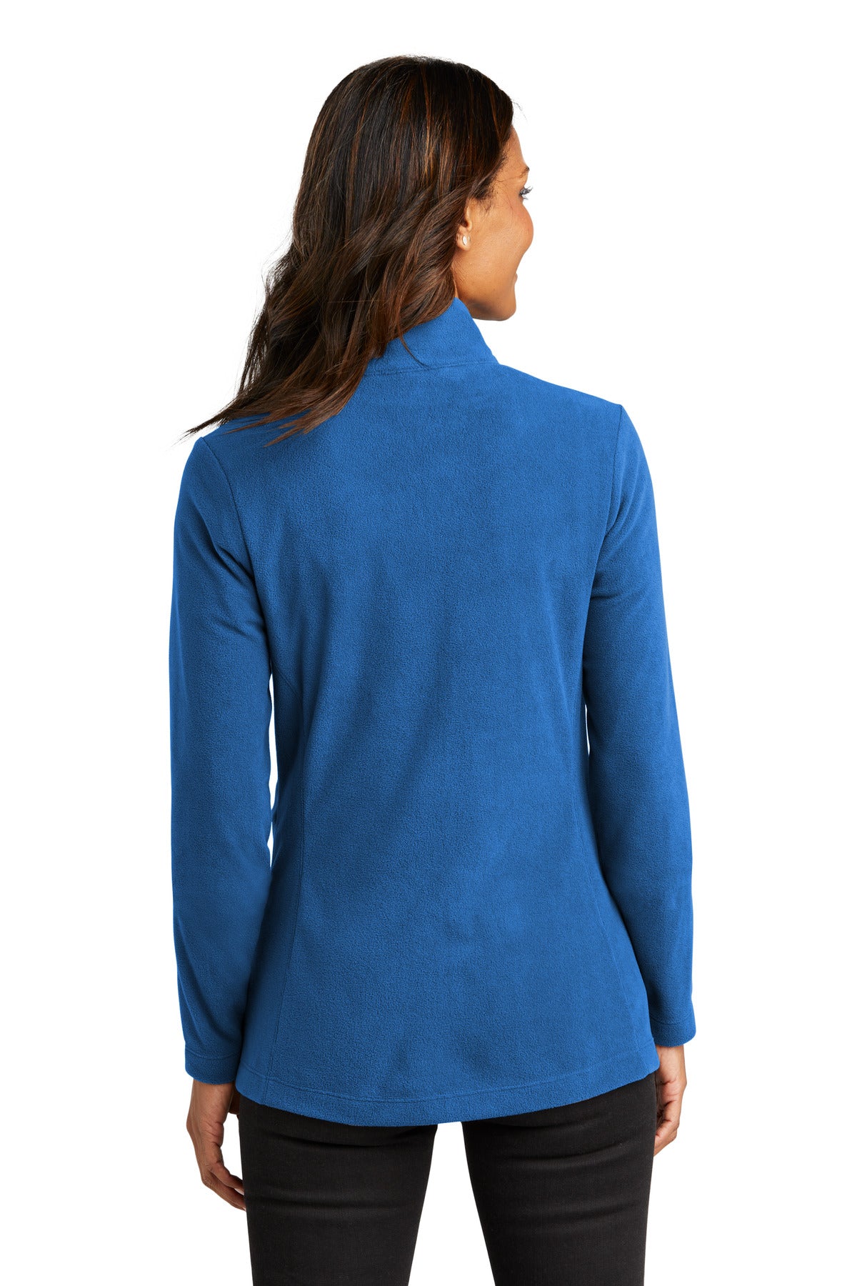 Port Authority Women's Accord Microfleece Jacket L151 - Royal - back