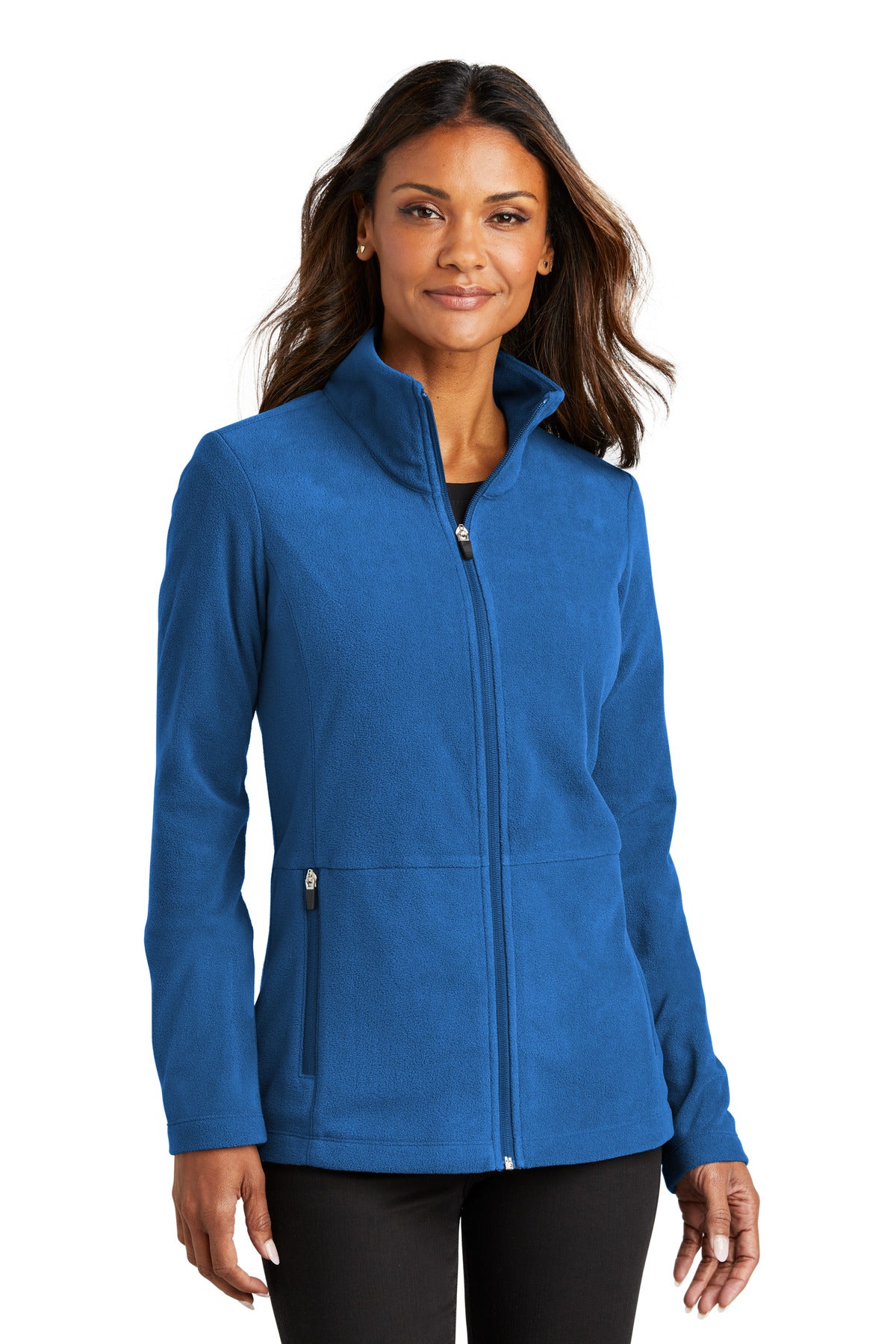 Port Authority Women's Accord Microfleece Jacket L151 - Royal - front