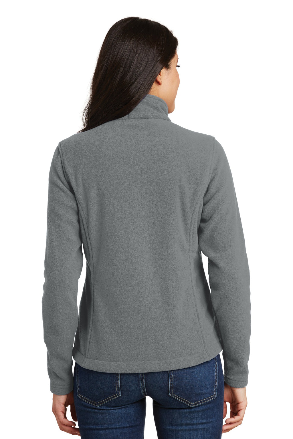 Port Authority Women's Value Fleece Jacket. L217 - Deep Smoke - back