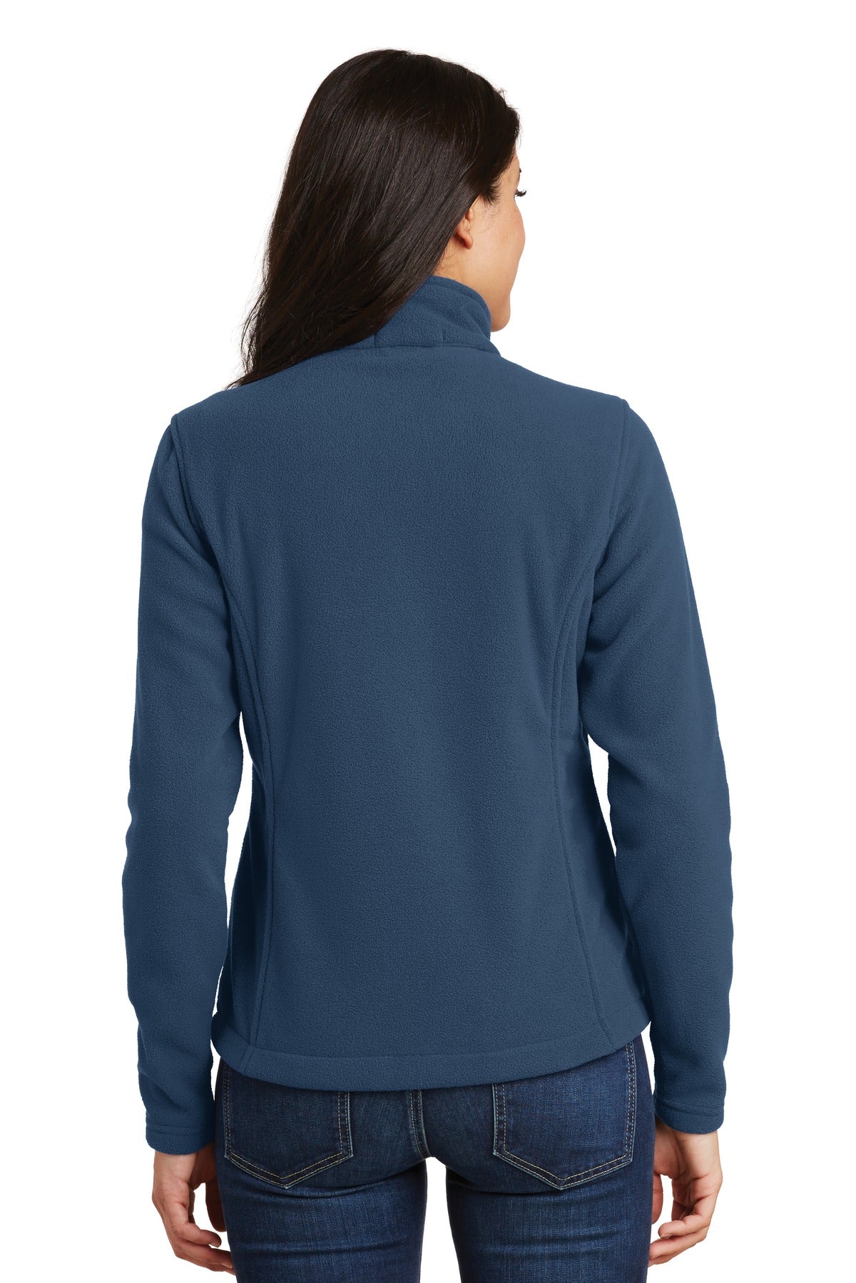Port Authority Women's Value Fleece Jacket. L217 - Insignia Blue - back
