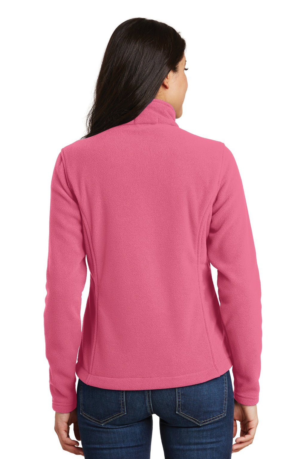 Port Authority Women's Value Fleece Jacket. L217 - Pink Blossom - back
