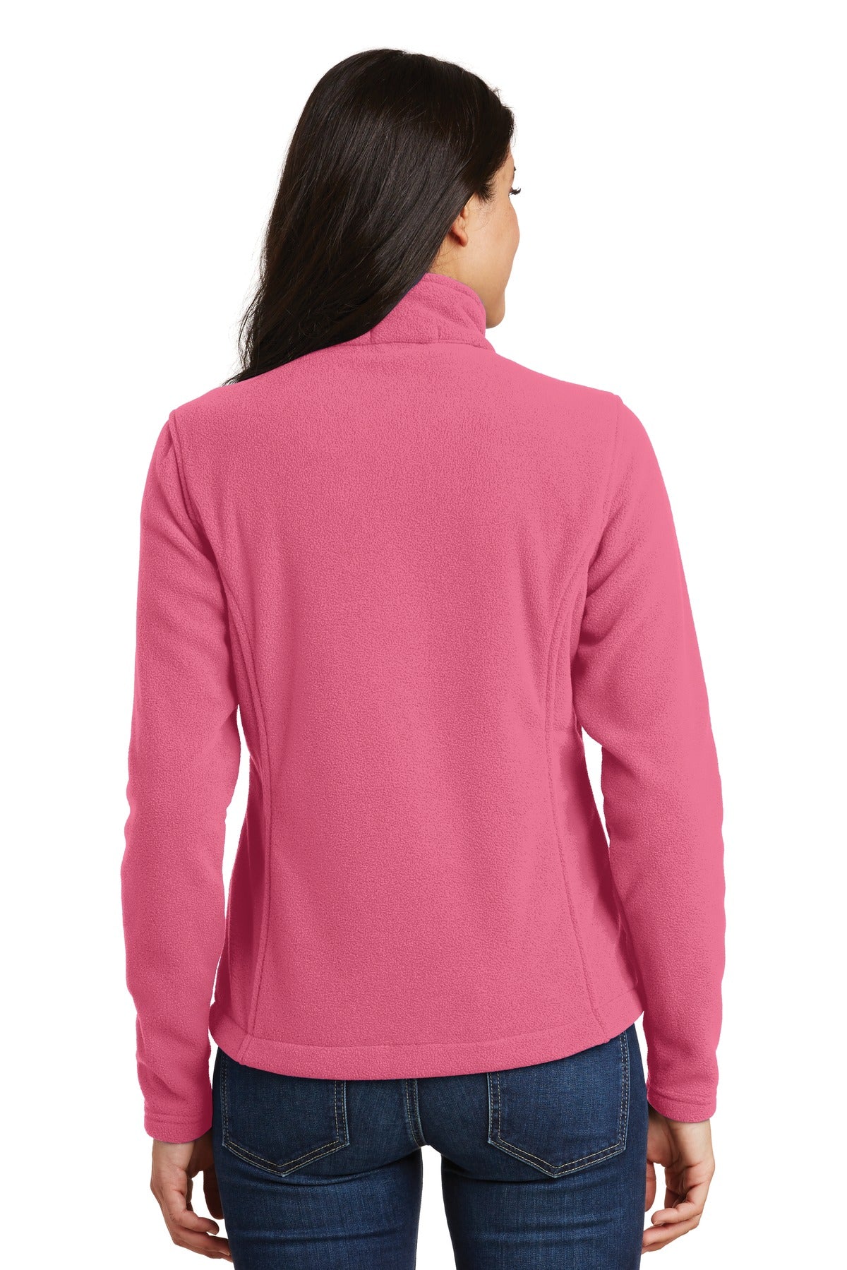 Port Authority Women's Value Fleece Jacket. L217 - Pink Blossom - back