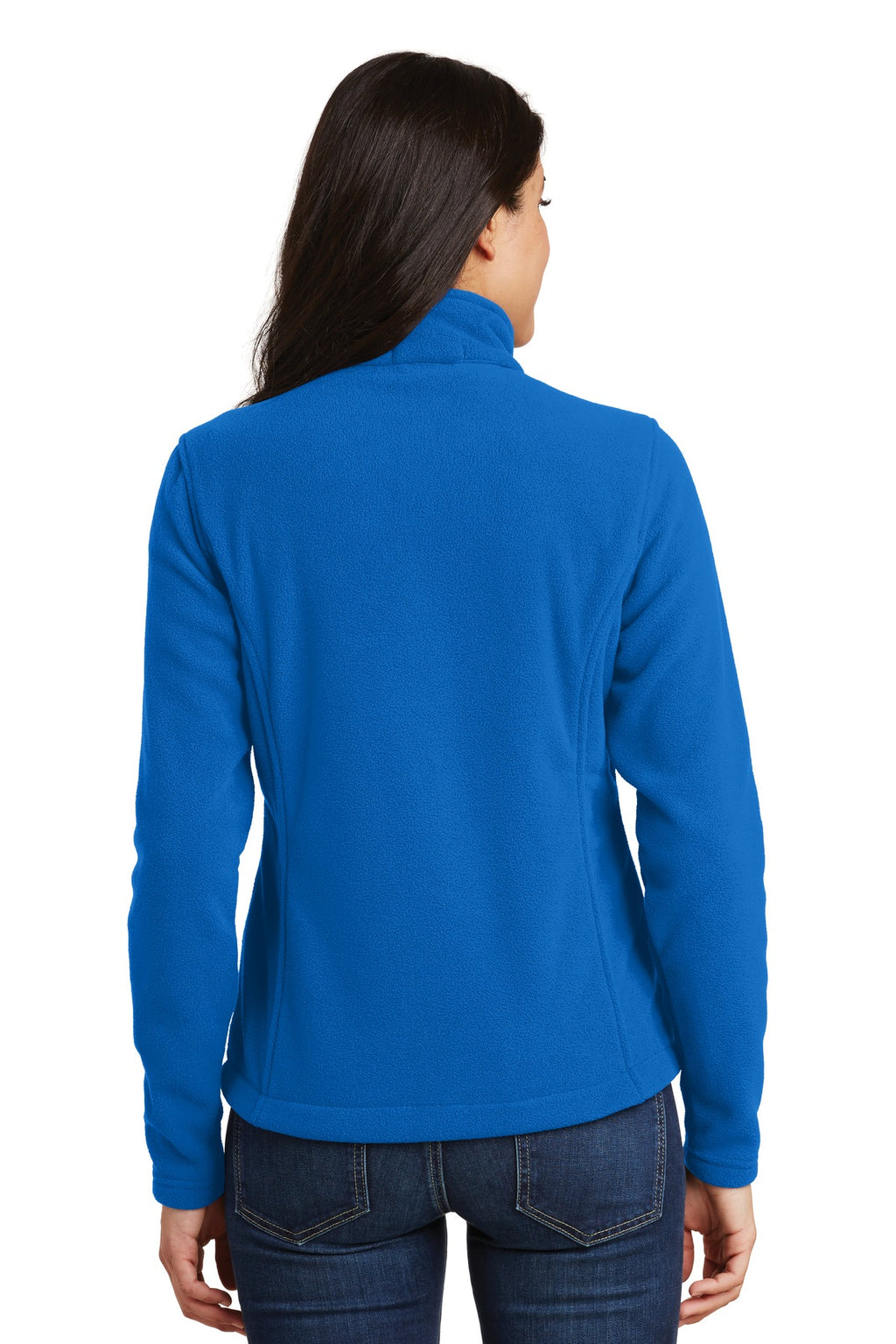 Port Authority Women's Value Fleece Jacket. L217 - Skydiver Blue - back