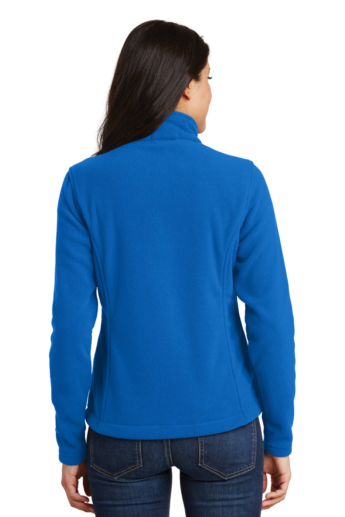 Port Authority Women's Value Fleece Jacket. L217 - Skydiver Blue - back